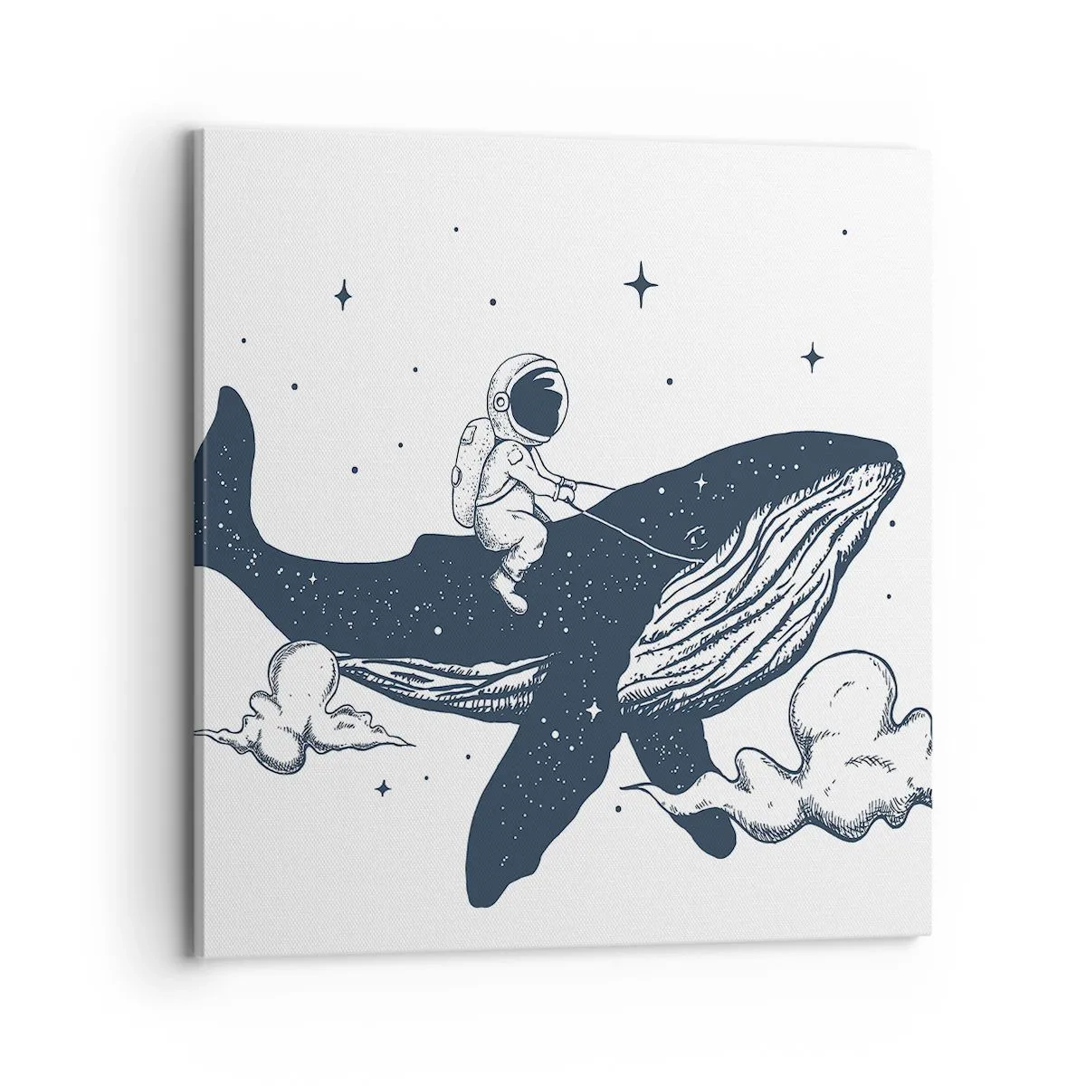 Obraz na plátne - Vesmírne dobrodružstvo - 70x70 cm