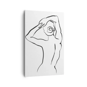 Obraz na plátne - Ranný akt - 80x120 cm