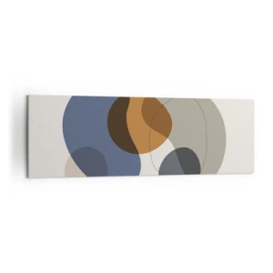 Obraz na plátne - Kvapky farieb - 160x50 cm