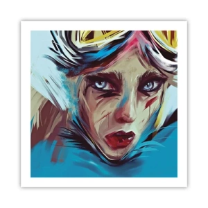 Plagát - Silničná bojovníčka - 60x60 cm