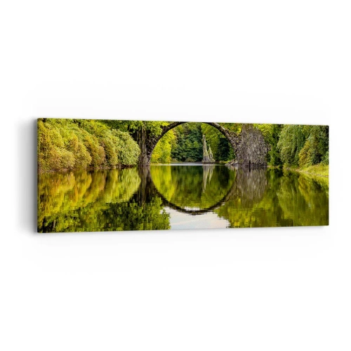 Obraz na plátne - Na rozhraní dvoch svetov - 90x30 cm