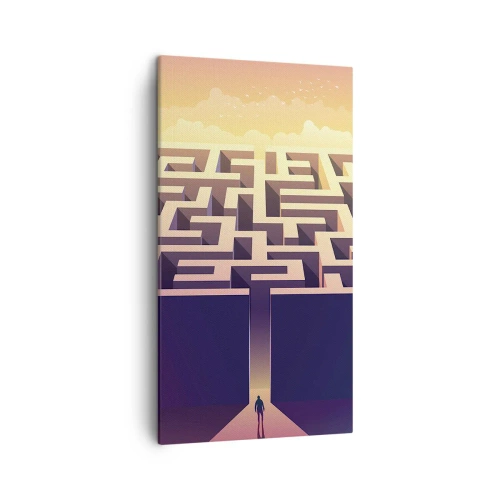 Obraz na plátne - Čas rozhodnutí - 45x80 cm