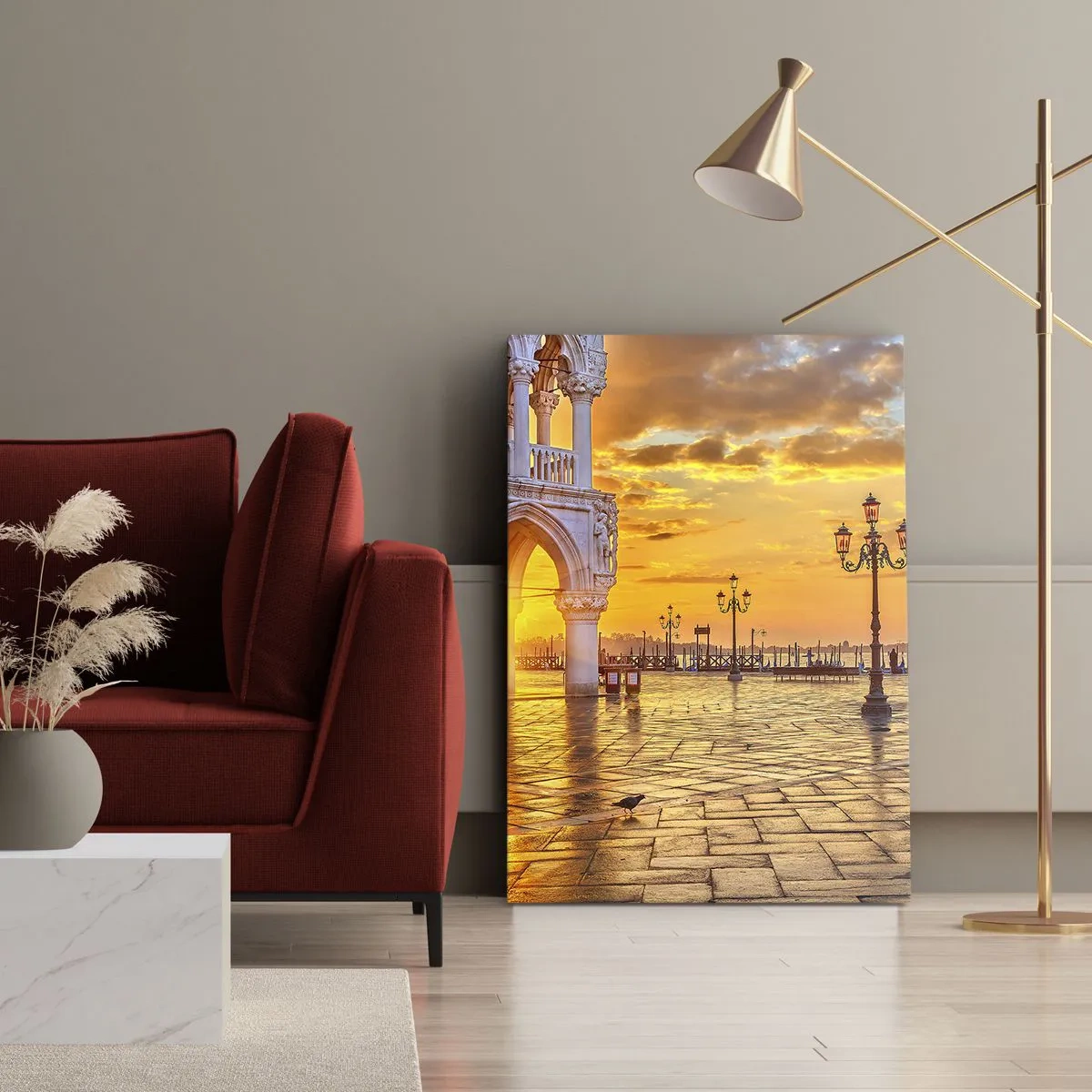 Obraz na plátne - Kde sú všetci? - 70x100 cm