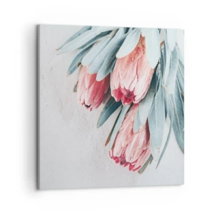 Obraz na plátne - Zahanbené svojou vlastnou krásou - 50x50 cm