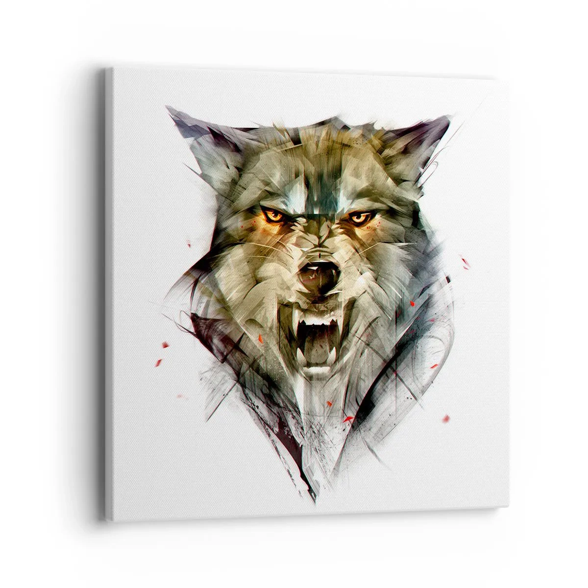 Obraz na plátne - Ani krok! - 40x40 cm