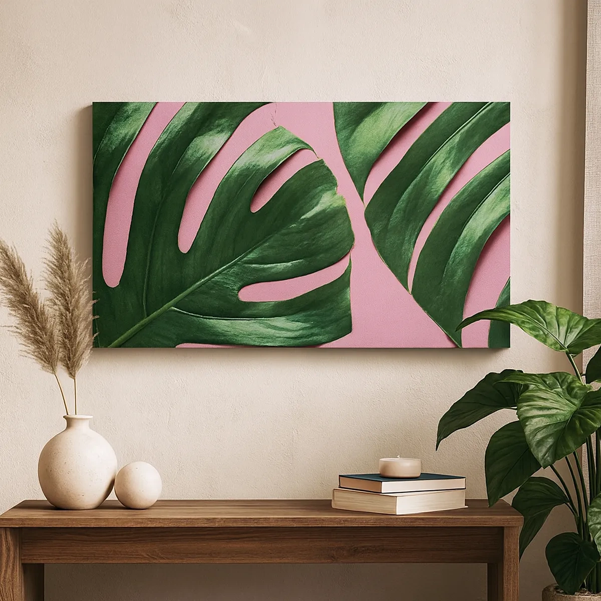 Obraz na plátne - Zelené rendez-vous - 30x30 cm