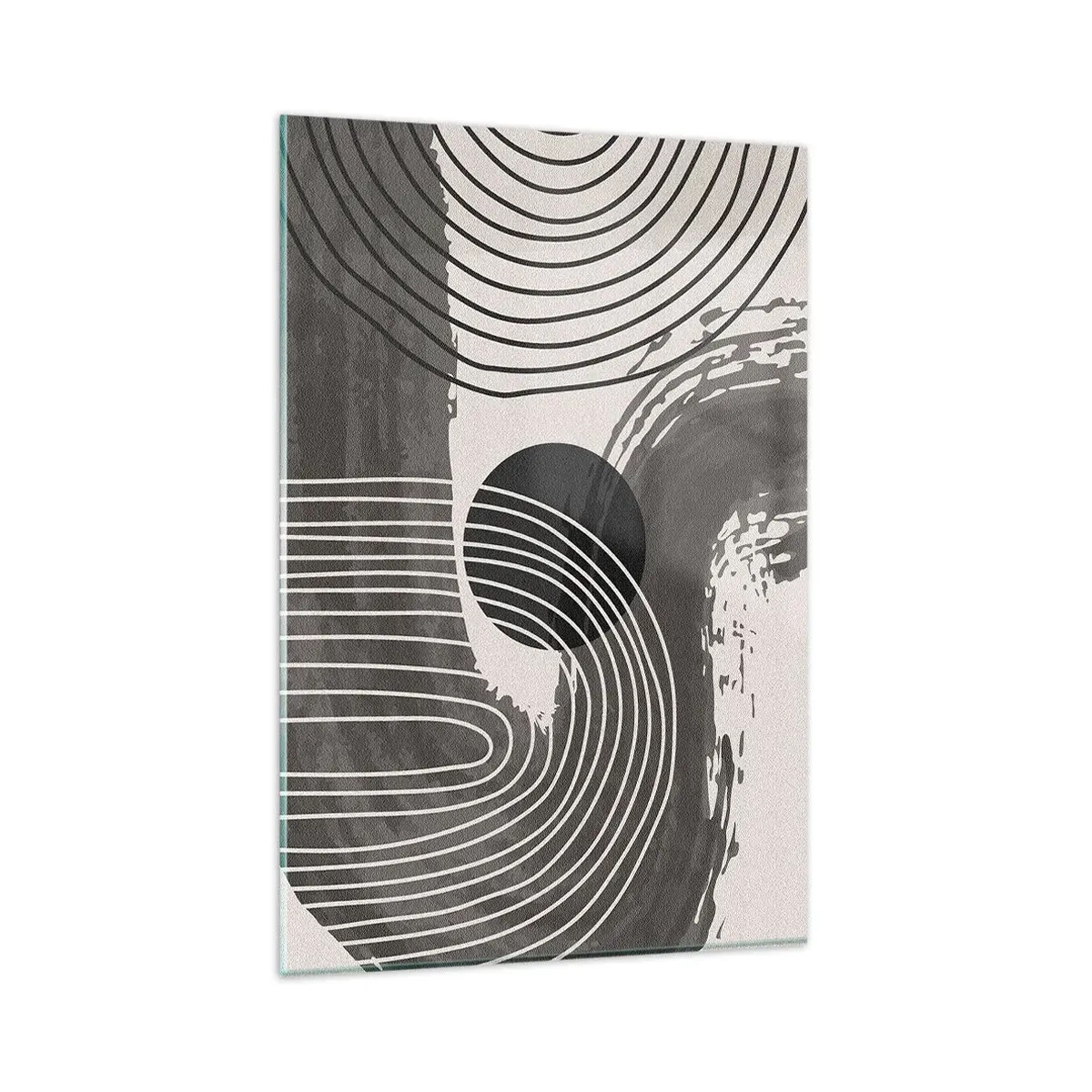 Obraz na skle - Ovál víťazí - 80x120 cm