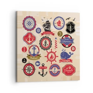 Obraz na plátne - Námornícke bratstvo - 70x70 cm
