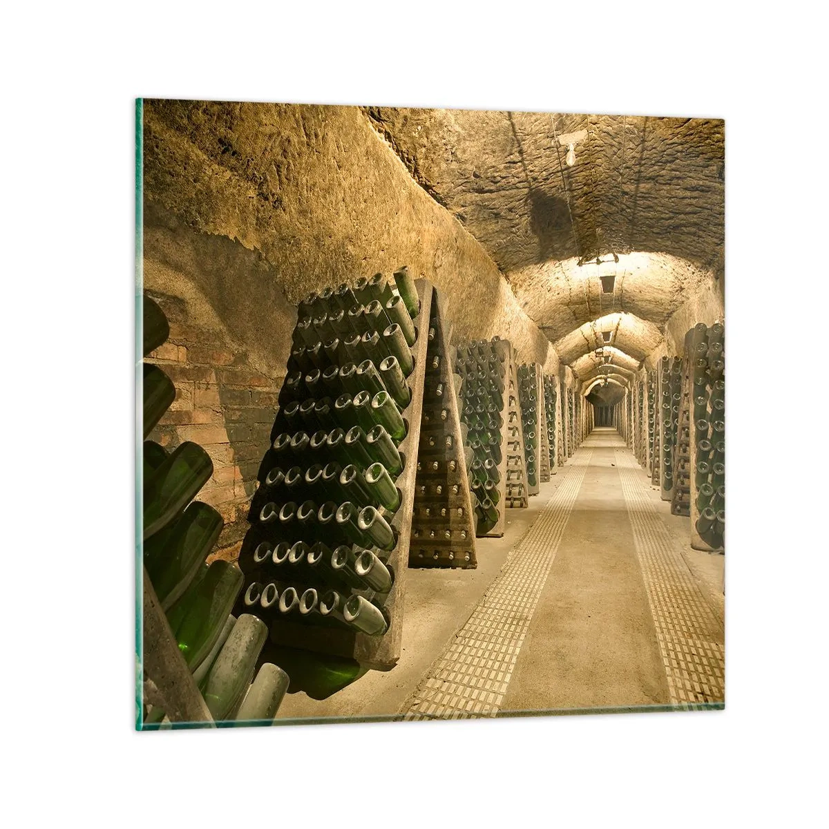 Obraz na skle - Narodeniny chuti - 60x60 cm