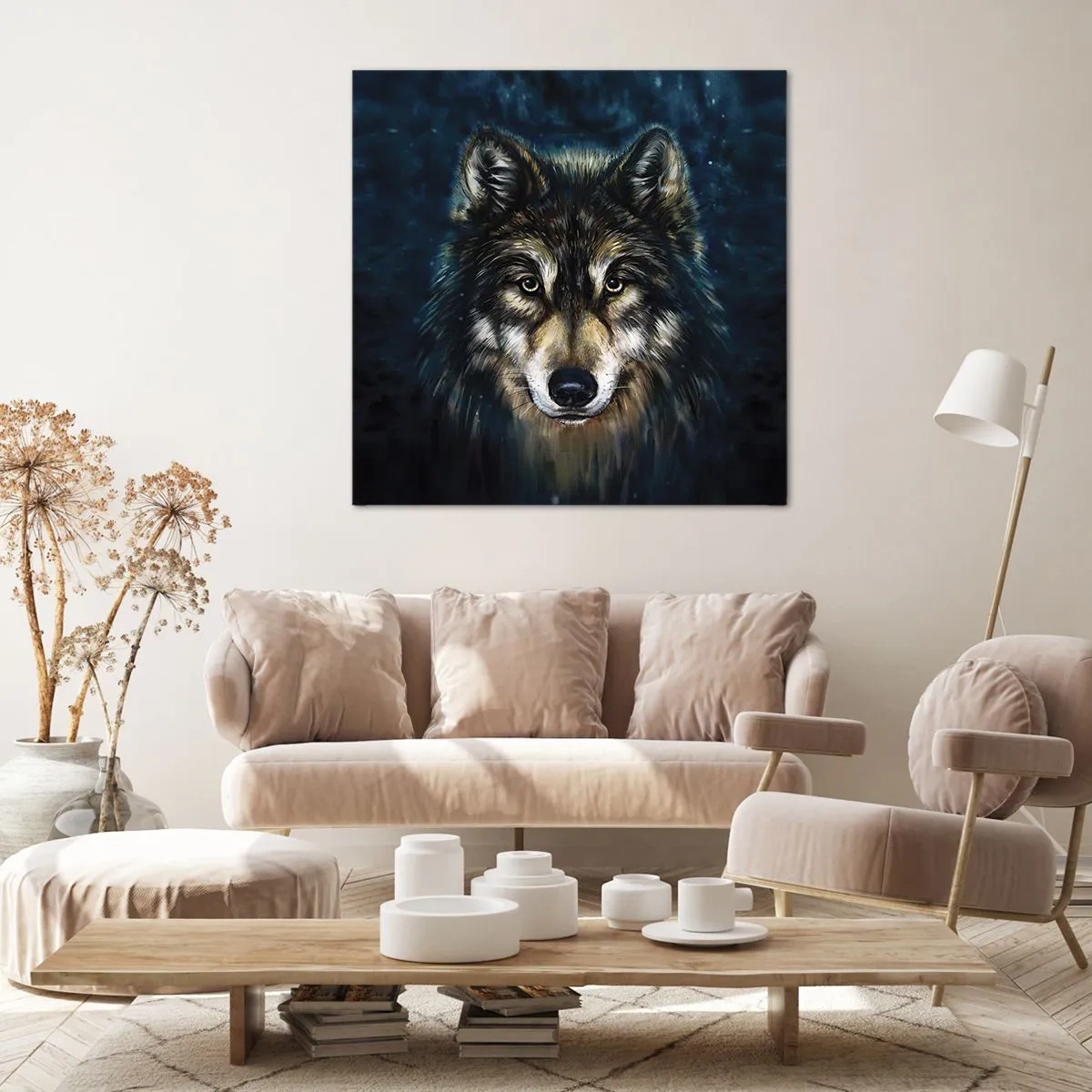 Obraz na plátne - Alfa? A omega - 60x60 cm