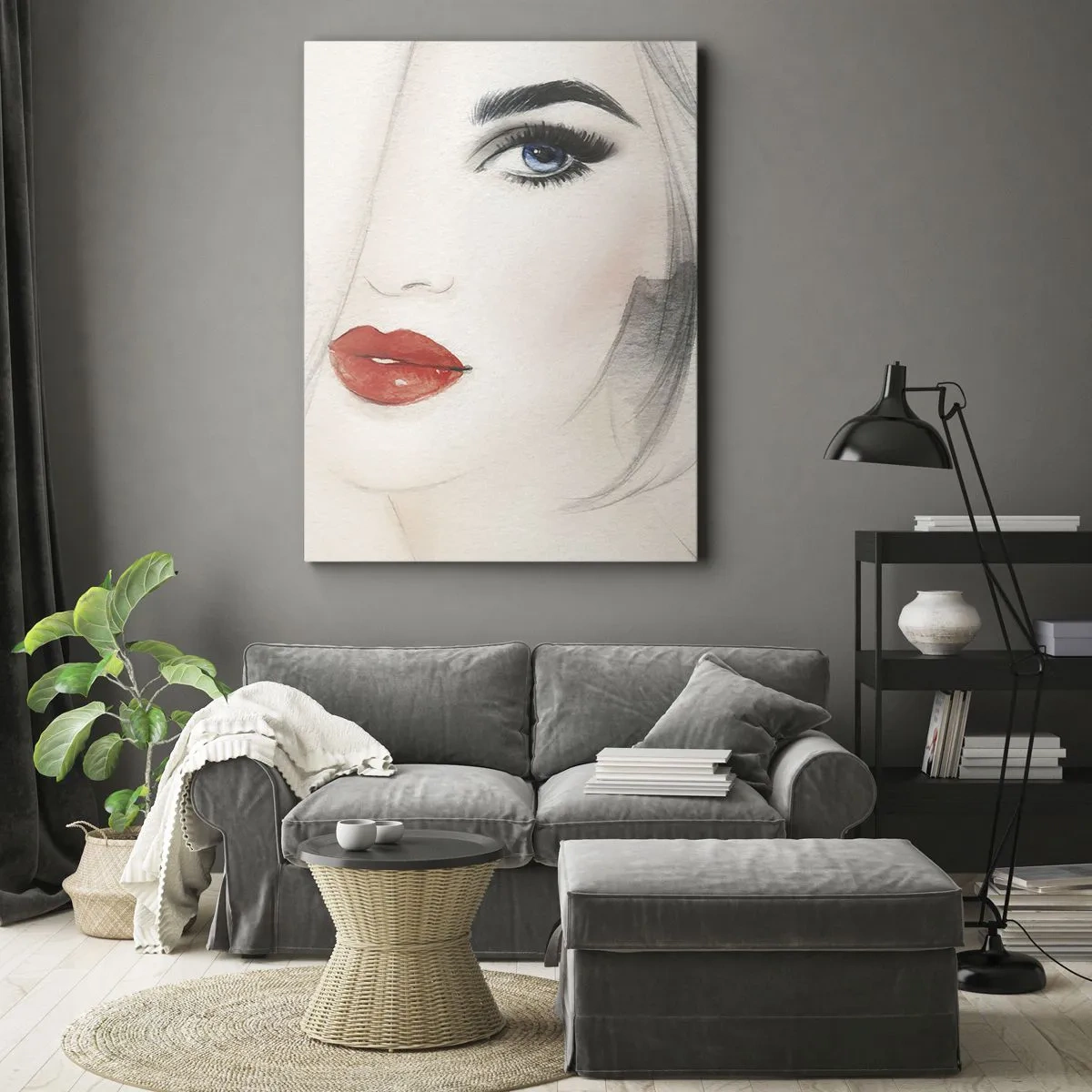 Obraz na plátne - Hypnotizuje a omamuje - 50x70 cm