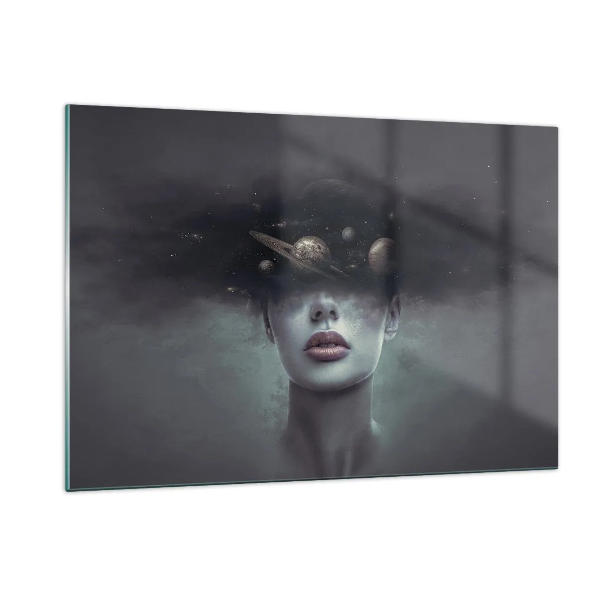 Obraz na skle - A planéty… - 120x80 cm
