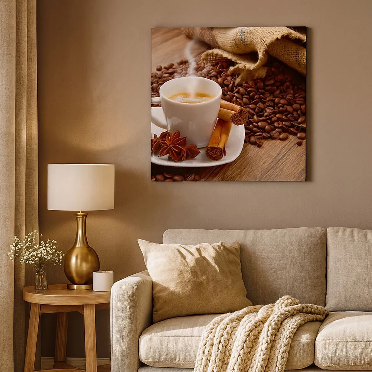 Obraz na plátne - Pikantná chuť a aróma - 30x30 cm