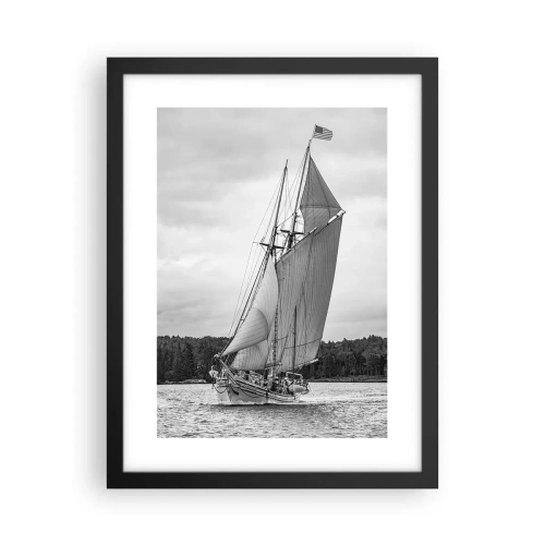 Plagát v čiernom ráme - Bratia vetra - 30x40 cm