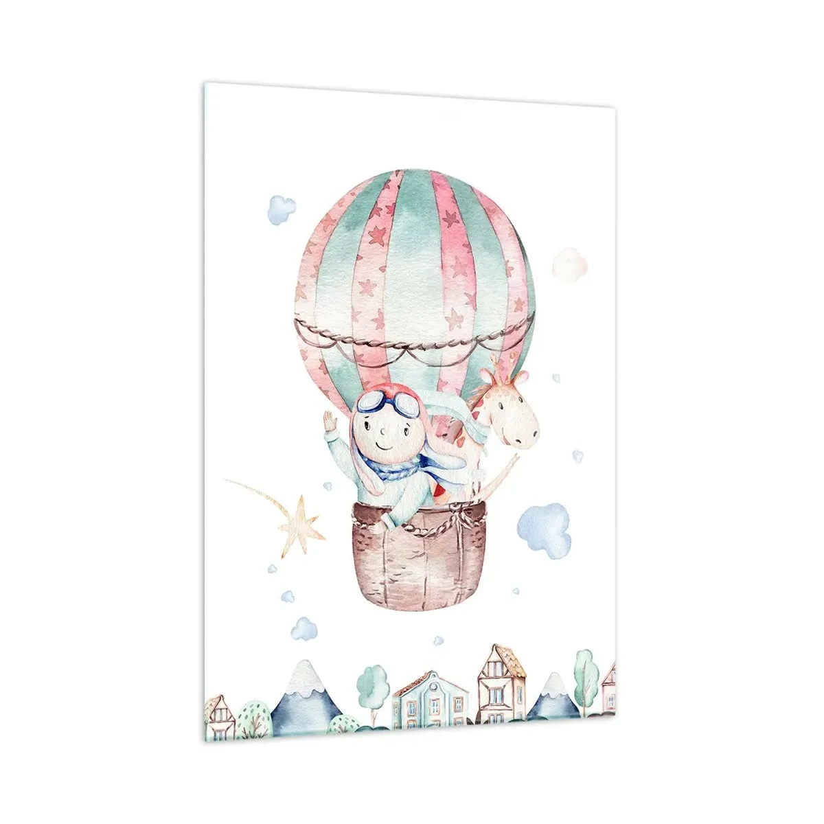 Obraz na skle - Čoskoro sa vrátime! - 50x70 cm