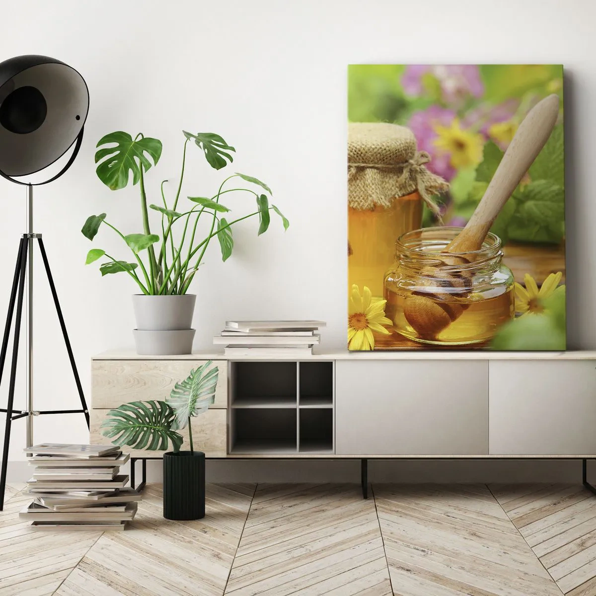 Obraz na plátne - Sladko a kvetinovo - 70x100 cm