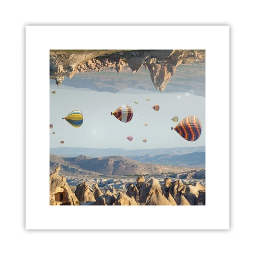 Plagát - Tu je možné všetko - 30x30 cm