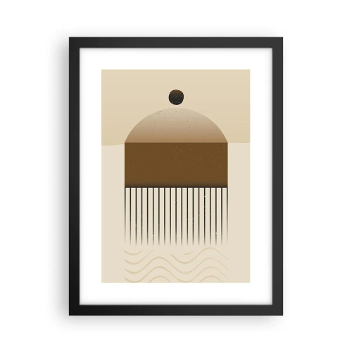 Plagát v čiernom ráme - Rôzne stavy - 30x40 cm