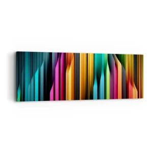 Obraz na plátne - Svetelný organ - 90x30 cm