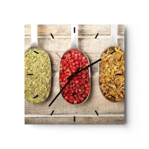 Nástenné hodiny - Kuchynská mágia - 30x30 cm