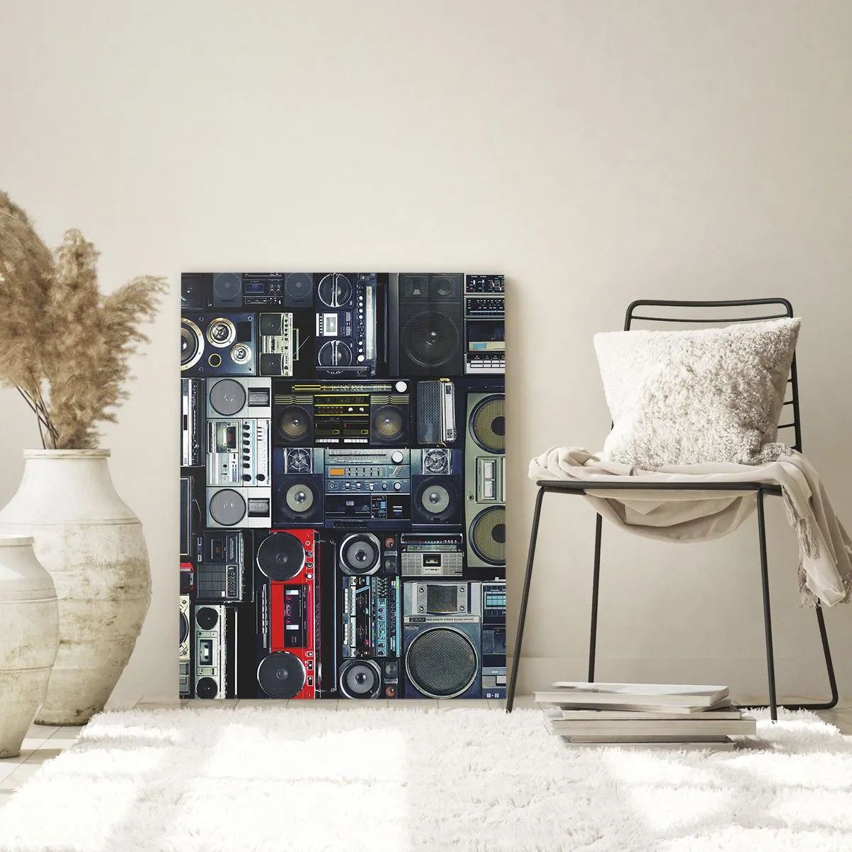 Obraz na skle - Túžba po 80. rokoch - 80x120 cm