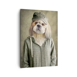 Obraz na plátne - Mám radšej kľud - 50x70 cm