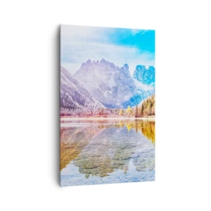 Obraz na plátne - A v horách už je jeseň - 80x120 cm