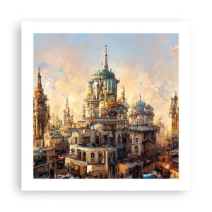 Plagát - Mesto miest - 50x50 cm