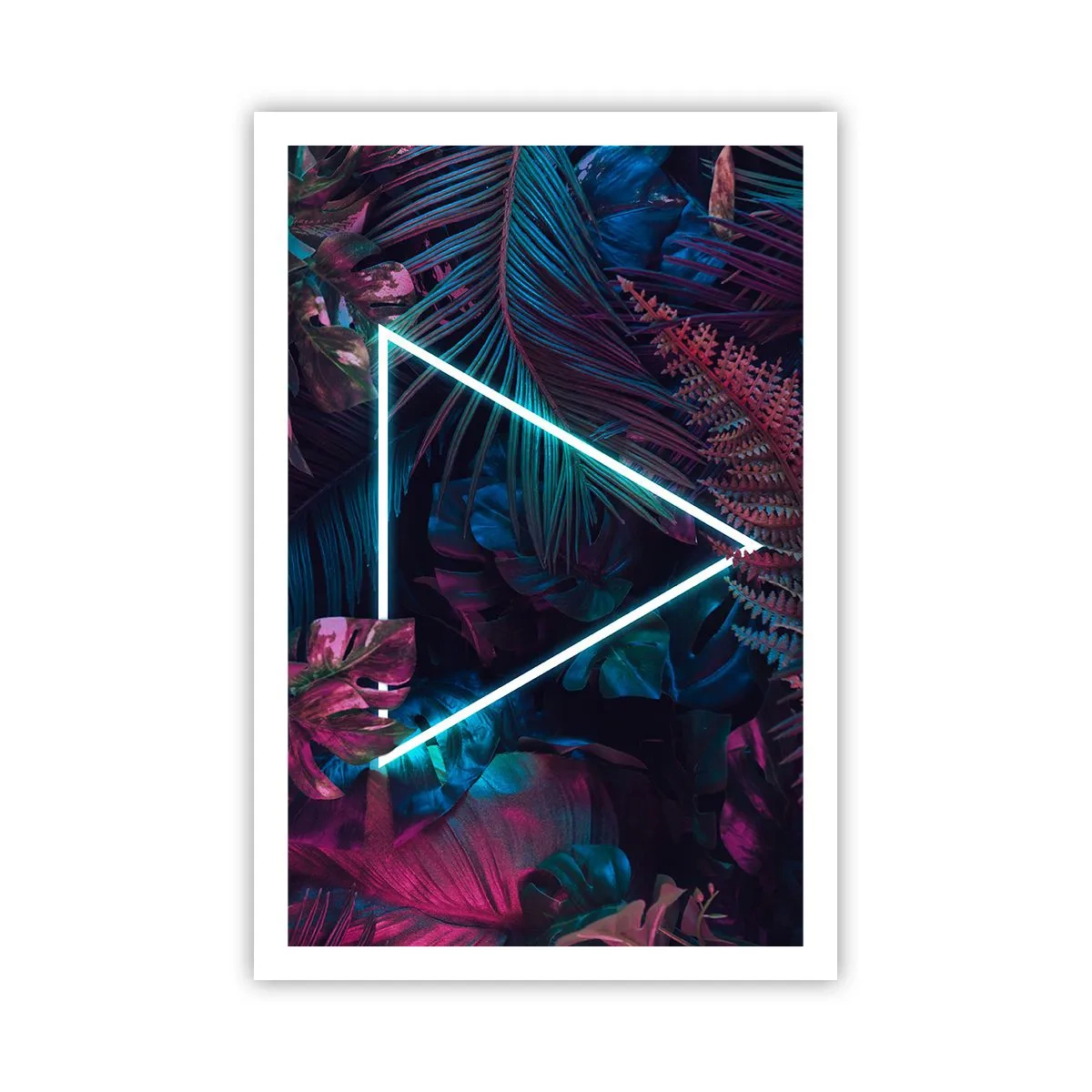 Plagát - Záhrada v disco štýle - 61x91 cm