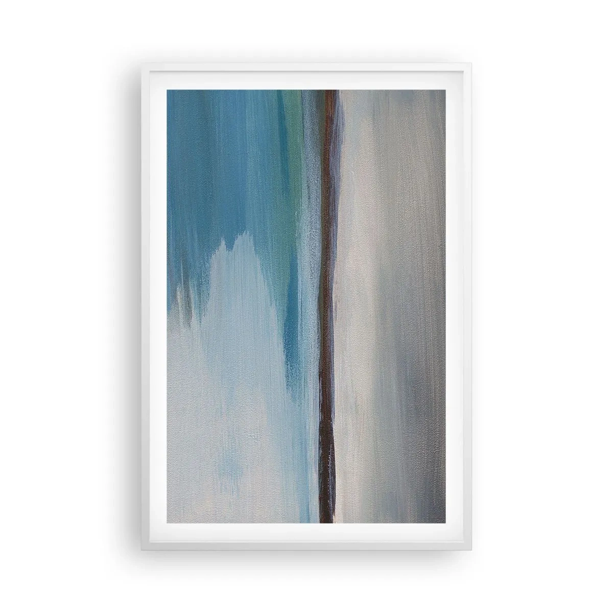 Plagát v bielom ráme - Horizontálna krajina - 61x91 cm