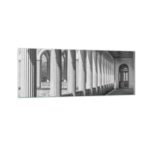 Obraz na skle - Slnečná arkáda - 140x50 cm