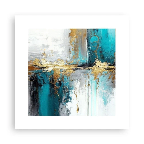 Plagát - Všetko plynie - 30x30 cm