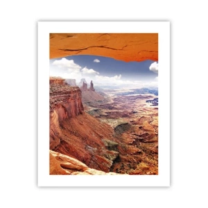 Plagát - Vytesané samotnou prírodou - 40x50 cm