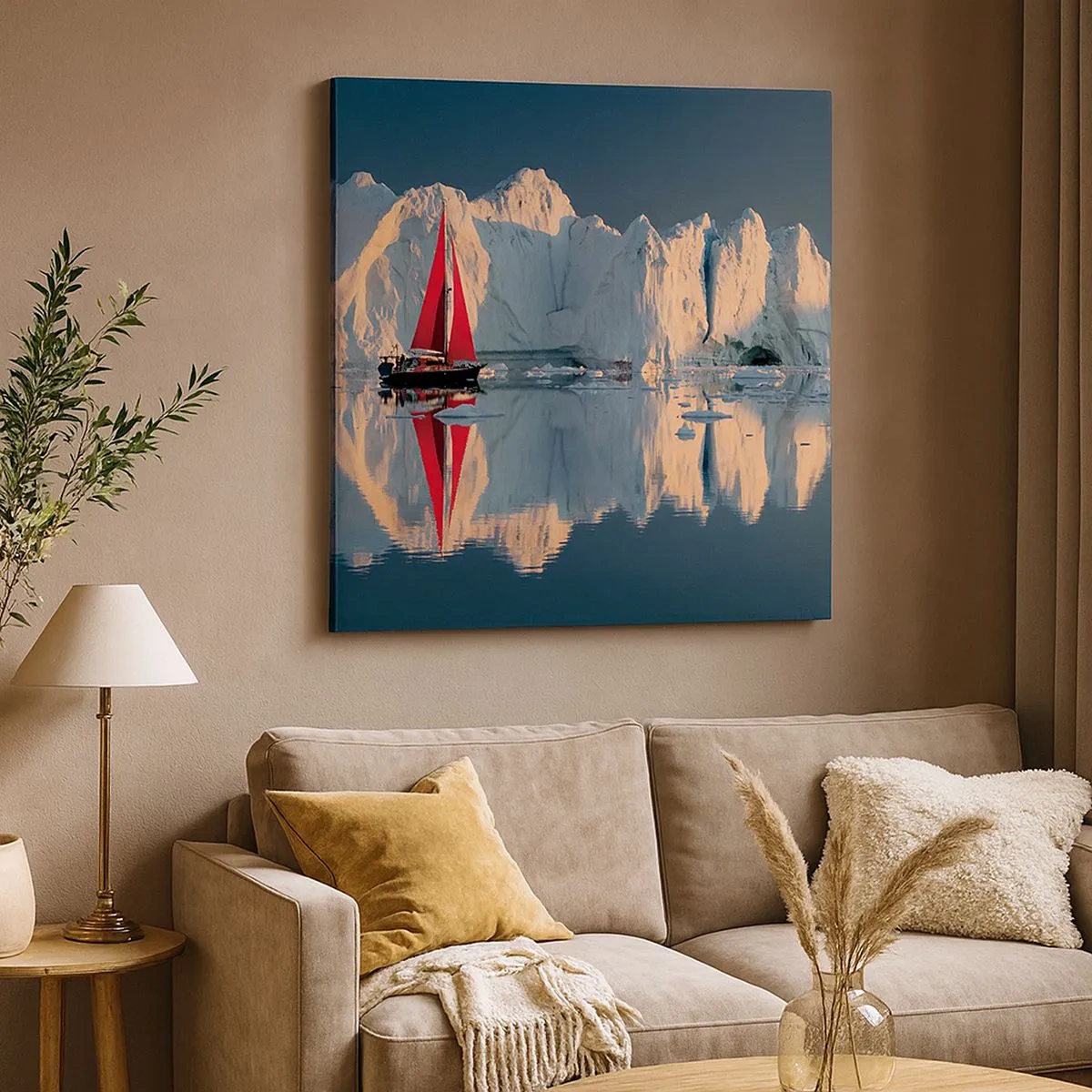 Obraz na plátne - Na okraji sveta - 30x30 cm