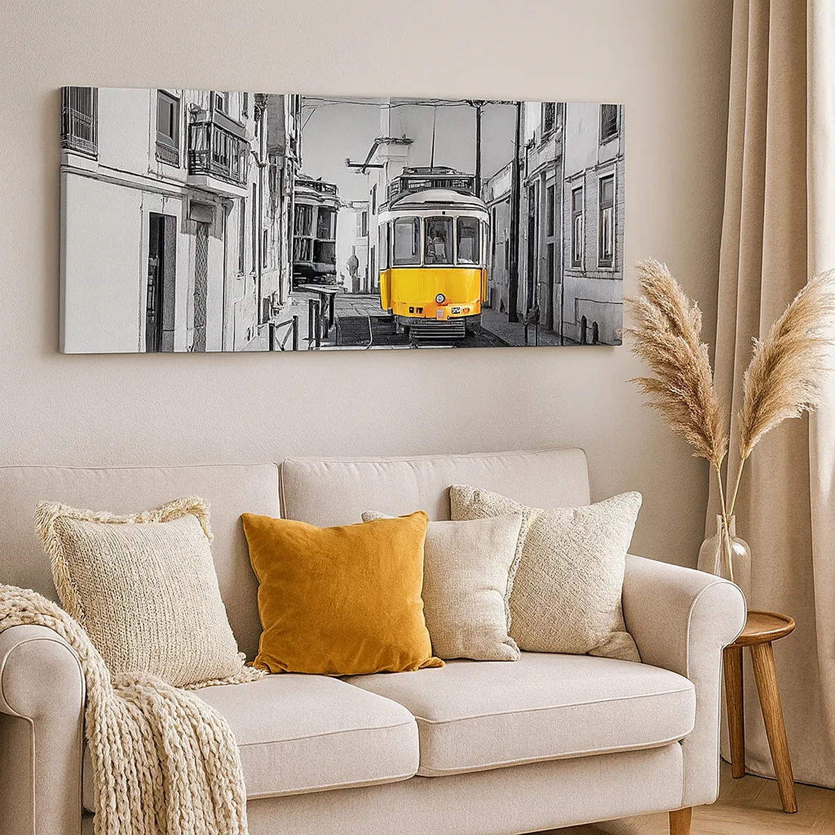 Obraz na plátne - Duch Lisabonu - 30x30 cm