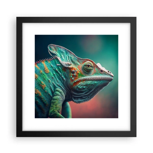 Plagát v čiernom ráme - Vidíš ma? To nie je dobre… - 30x30 cm