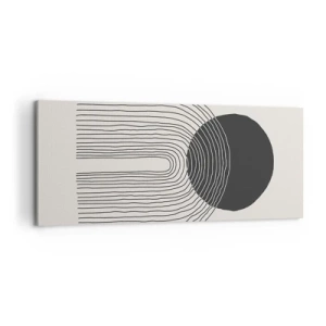 Obraz na plátne - Chvenie a istota - 100x40 cm