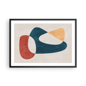 Plagát v čiernom ráme - Vplyvy a metamorfózy - 70x50 cm