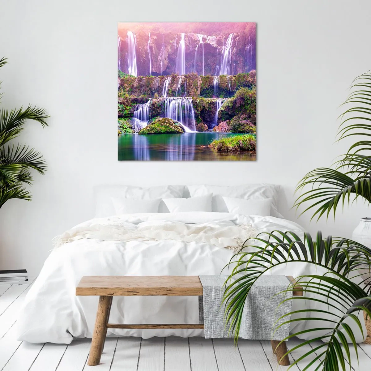 Obraz na plátne - Schody do neba - 50x50 cm