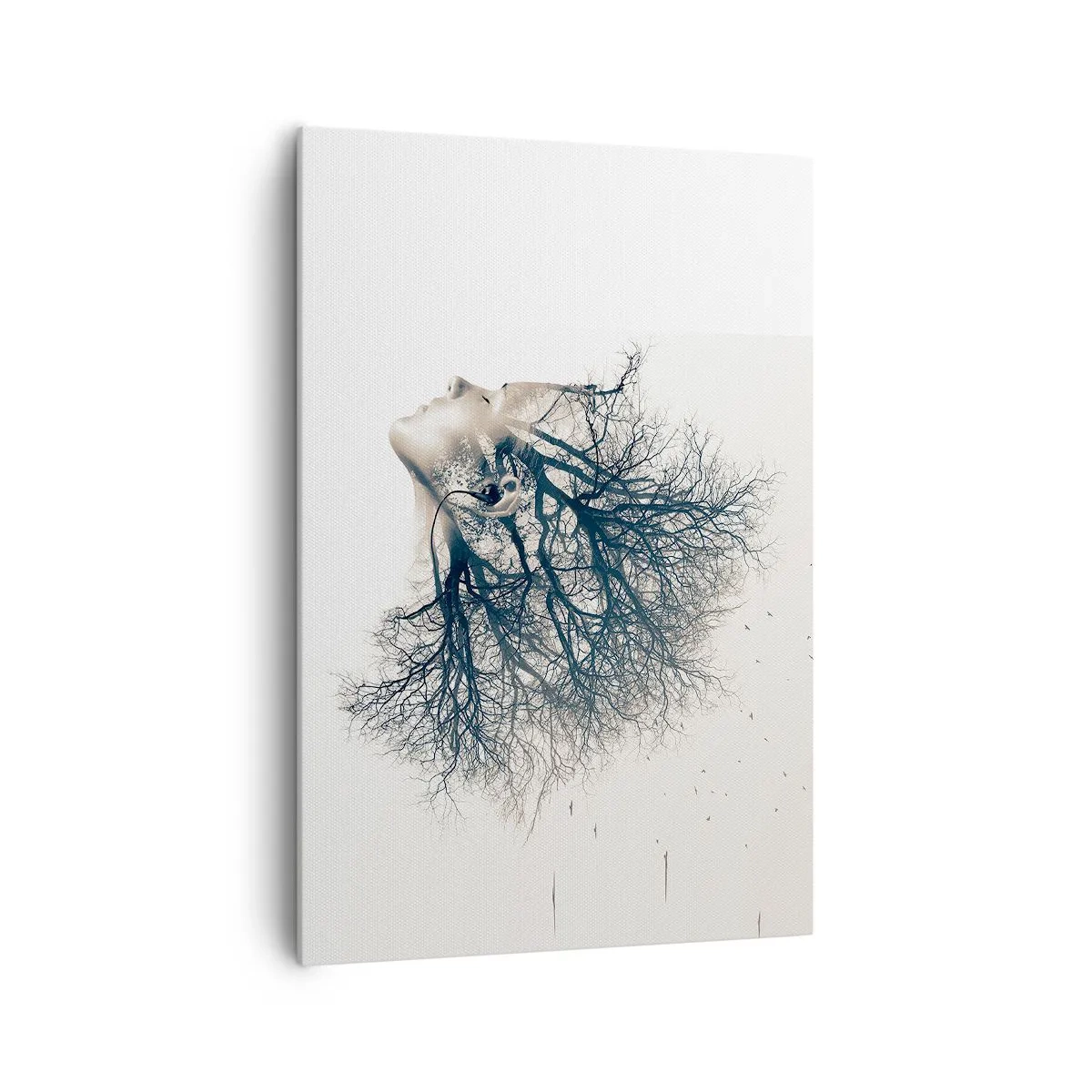 Obraz na plátne - Očarená šepotom stromu - 70x100 cm