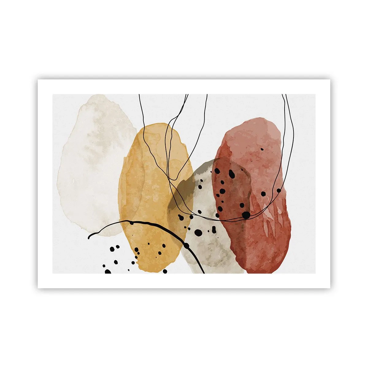 Plagát - Ako ľahký, priezračný vzduch - 70x50 cm