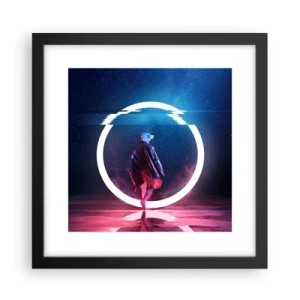 Plagát v čiernom ráme - Medzi svetmi - 30x30 cm