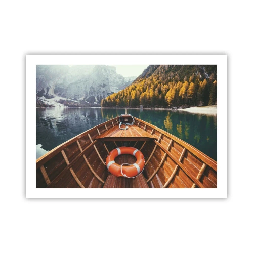 Plagát - Horská túra - 70x50 cm