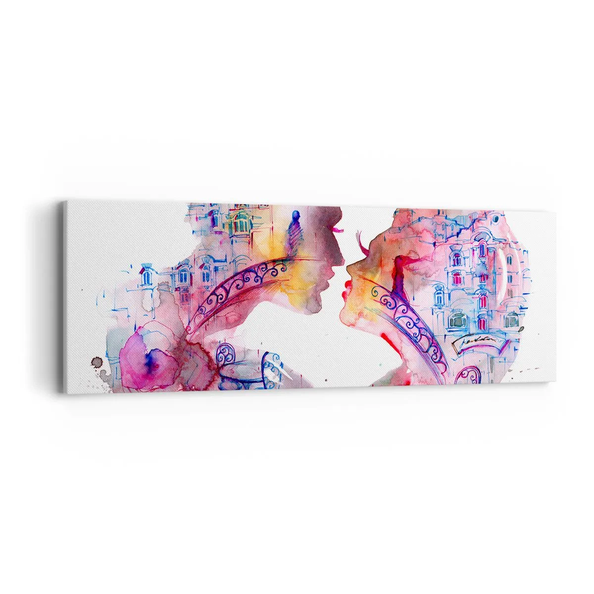 Obraz na plátne - Tajomný most vzdychania - 90x30 cm