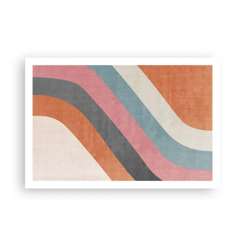 Plagát - Diagonálna kompozícia – pohyb - 91x61 cm