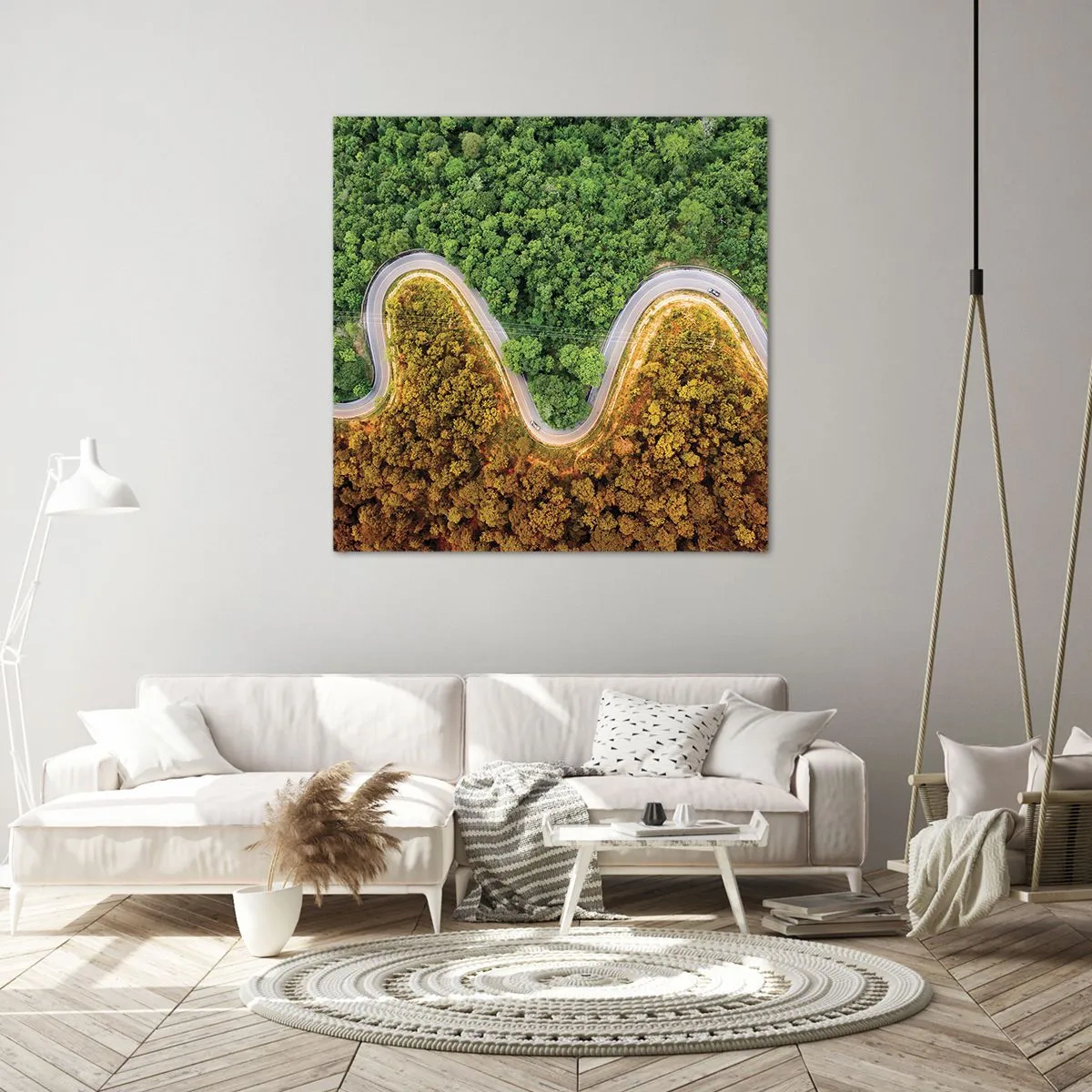 Obraz na plátne - Hranice a prelomy - 50x50 cm