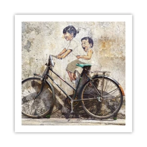 Plagát - Pravda alebo klam? - 60x60 cm