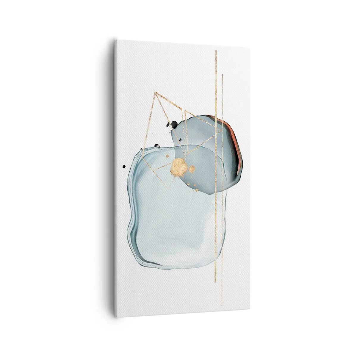 Obraz na plátne - Štúdia kvapky - 55x100 cm