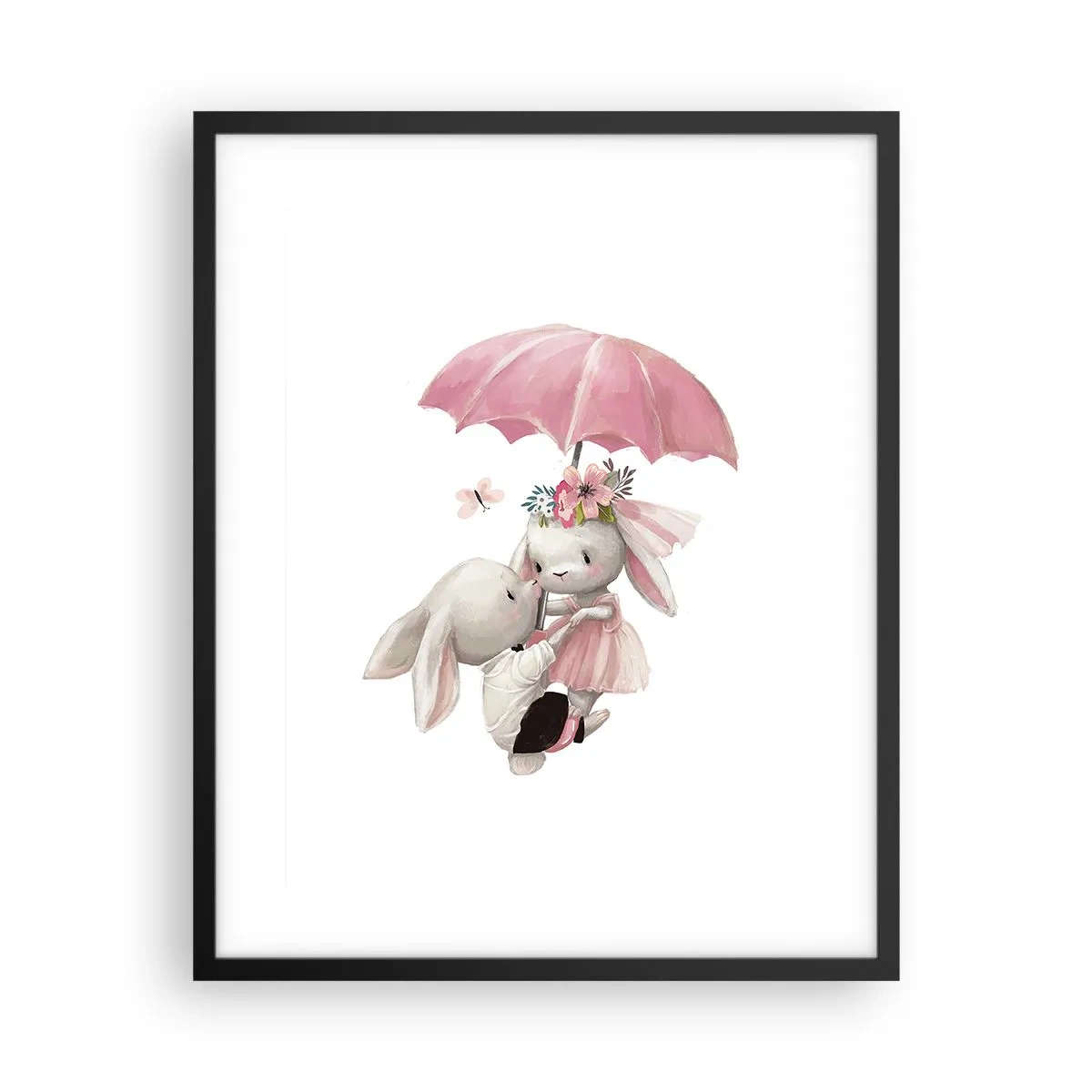 Plagát v čiernom ráme - To je láska - 40x50 cm