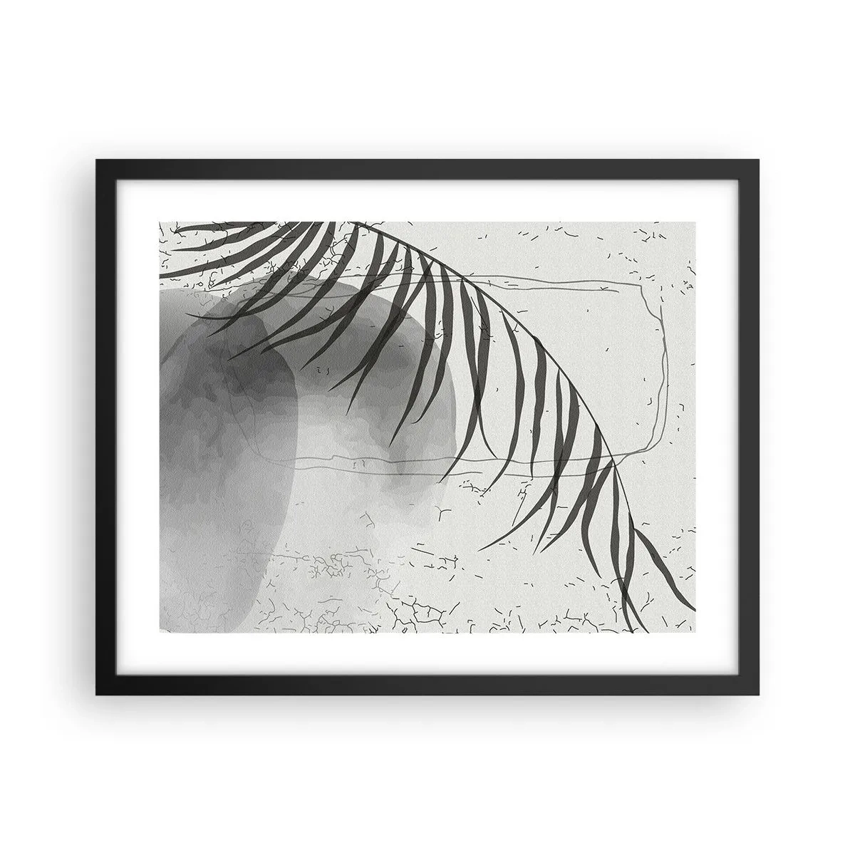 Plagát v čiernom ráme - Subtílna exotika prírody - 50x40 cm